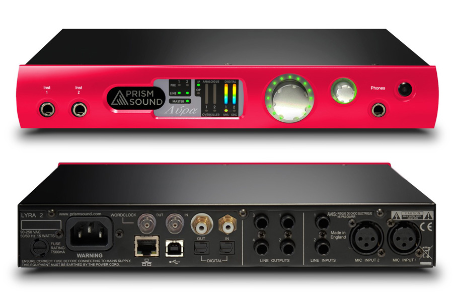 Prism Sound Lyra 2 RED 聲卡