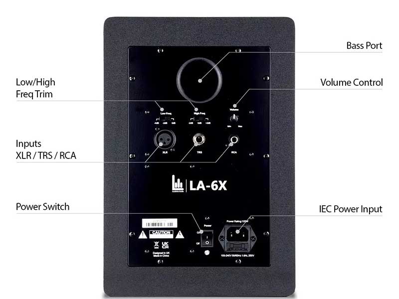 N/A LA-6X 有源工作室監(jiān)聽音箱
