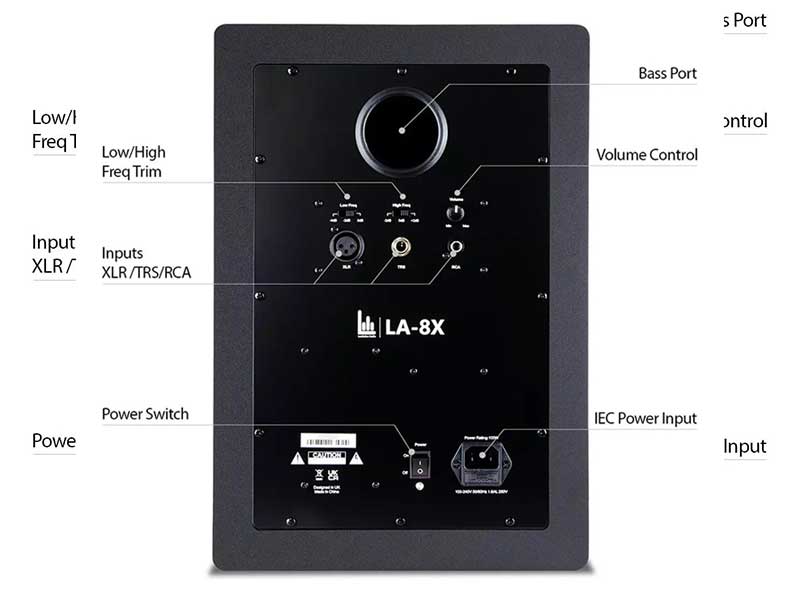 N/A LA-8X 有源工作室監(jiān)聽(tīng)音箱