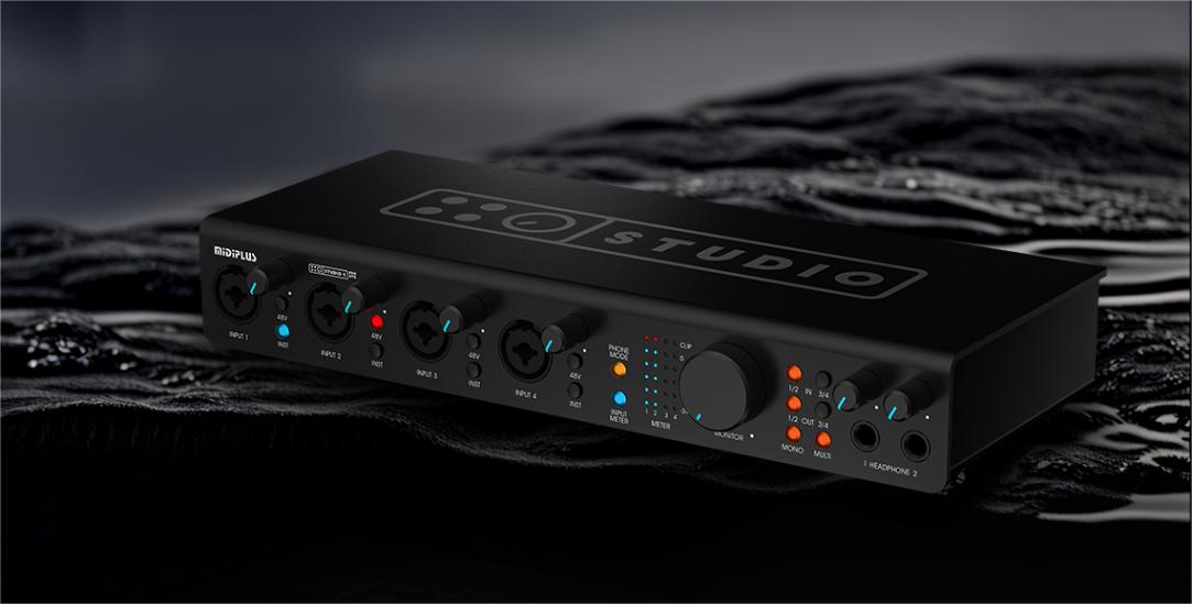 MIDIPLUS STUDIO 4 PRO OTG 音頻接口 MIDIPLUS STUDIO 4 PRO OTG 音頻接口