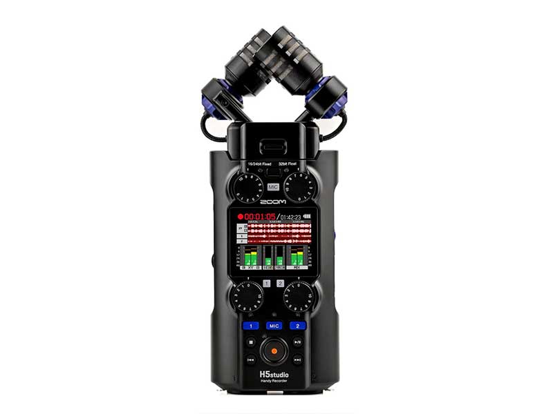 Zoom H5studio 便攜式手持式錄音機(jī)