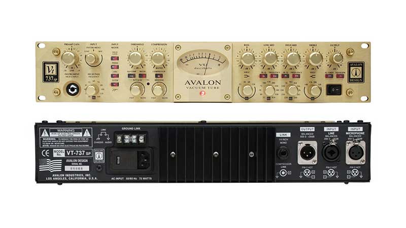 Avalon VT-737SP Gold 話(huà)筒放大器