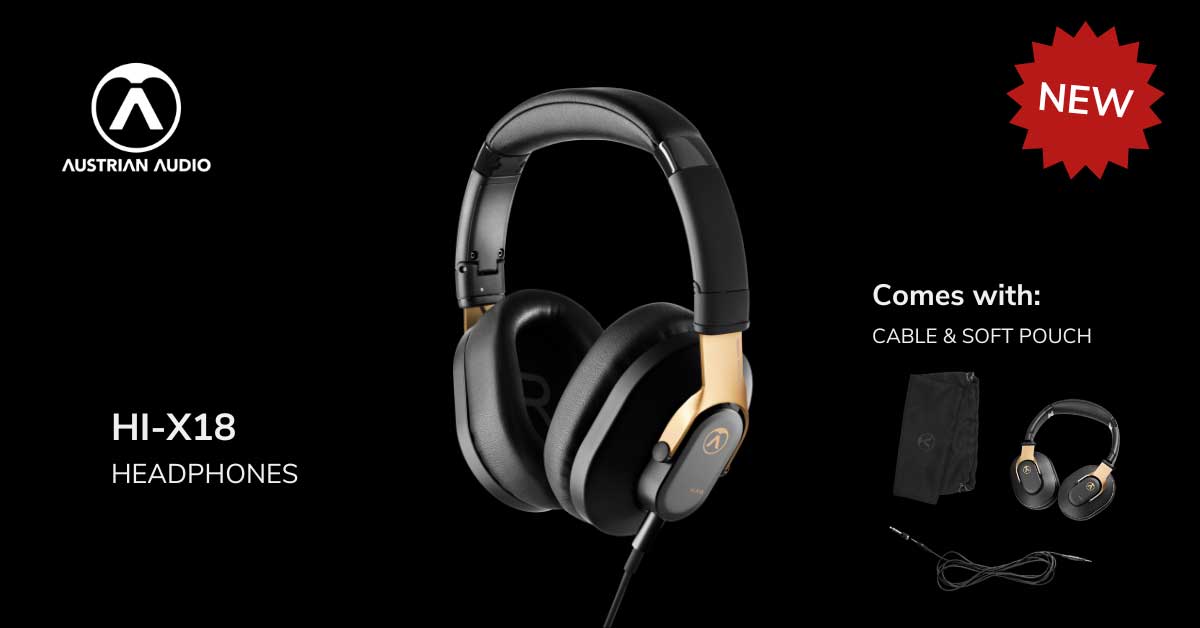 Austrian Audio Hi-X18 監(jiān)聽耳機